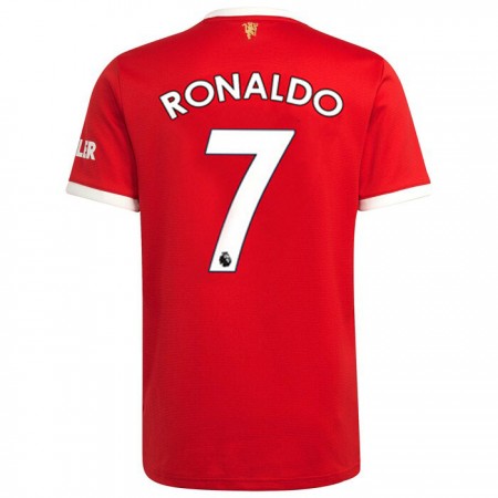 Manchester United Matchtröjor Cristiano Ronaldo 7 Hemma Fotbollströja 2021-2022 Manchester United Matchtröjor Cristiano Ronaldo 7 Hemma Fotbollströja 2021-2022